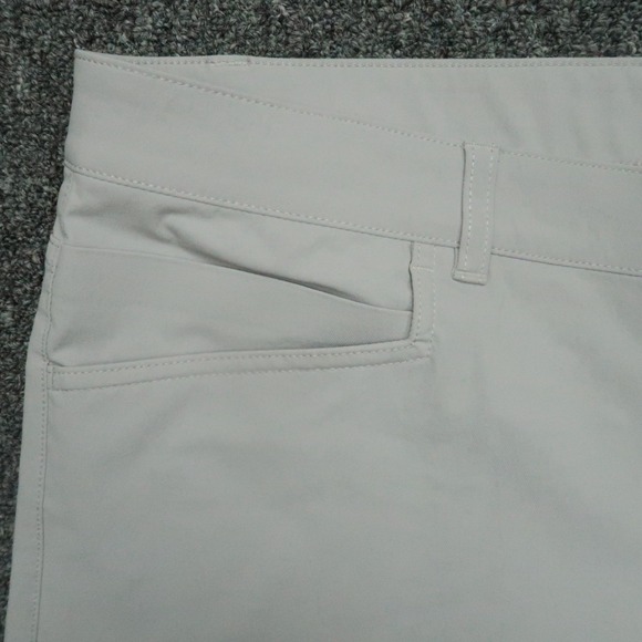 Western Rise Pants Mens 40x33 Gray Evolution Chino 5 Pocket Stretch - Picture 3 of 11